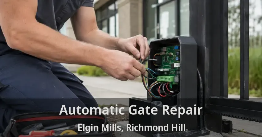 Automatic Gate Repair Elgin Mills, Richmond Hill - ON