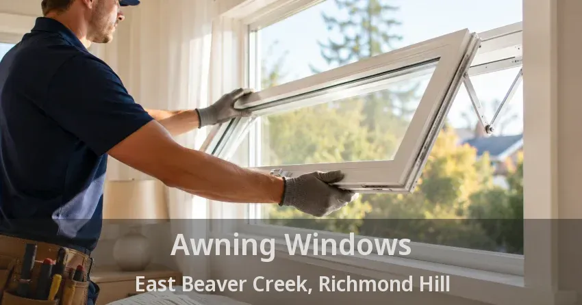 Awning Windows East Beaver Creek, Richmond Hill - ON