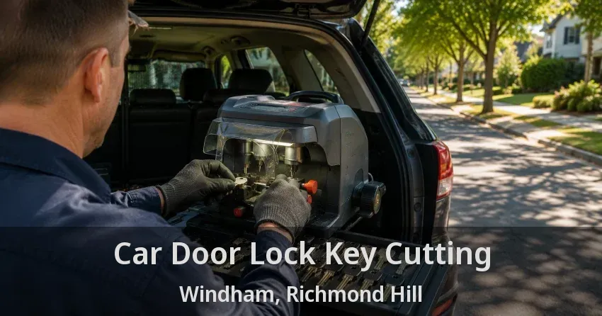 Car Door Lock Key Cutting Windham, Richmond Hill - ON