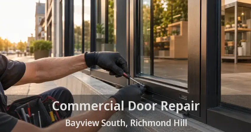 Commercial Door Repair Bayview South, Richmond Hill - ON