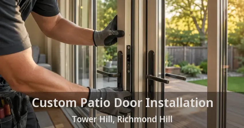 Custom Patio Door Installation Tower Hill, Richmond Hill - ON
