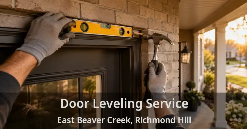 Door Leveling Service East Beaver Creek, Richmond Hill - ON