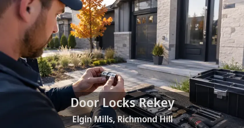 Door Locks Rekey Elgin Mills, Richmond Hill - ON