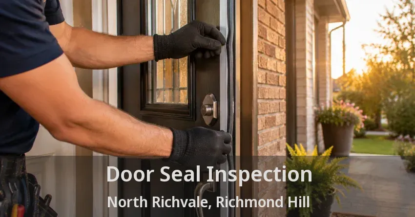 Door Seal Inspection North Richvale, Richmond Hill - ON