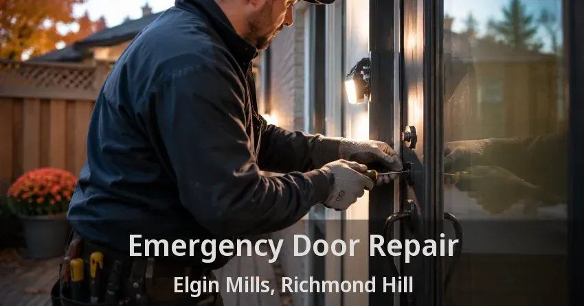 Emergency Door Repair Elgin Mills, Richmond Hill - ON
