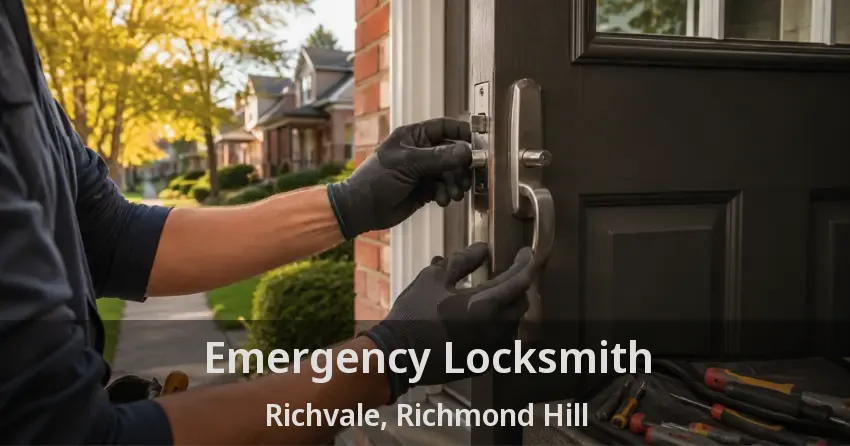 Emergency Locksmith Richvale, Richmond Hill - ON