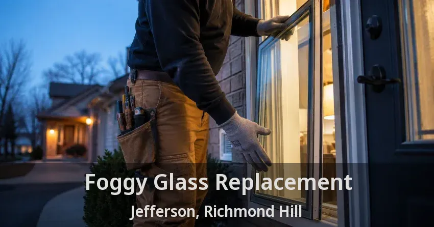 Foggy Glass Replacement Jefferson, Richmond Hill - ON