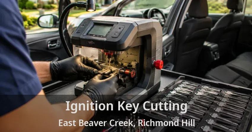 Ignition Key Cutting East Beaver Creek, Richmond Hill - ON