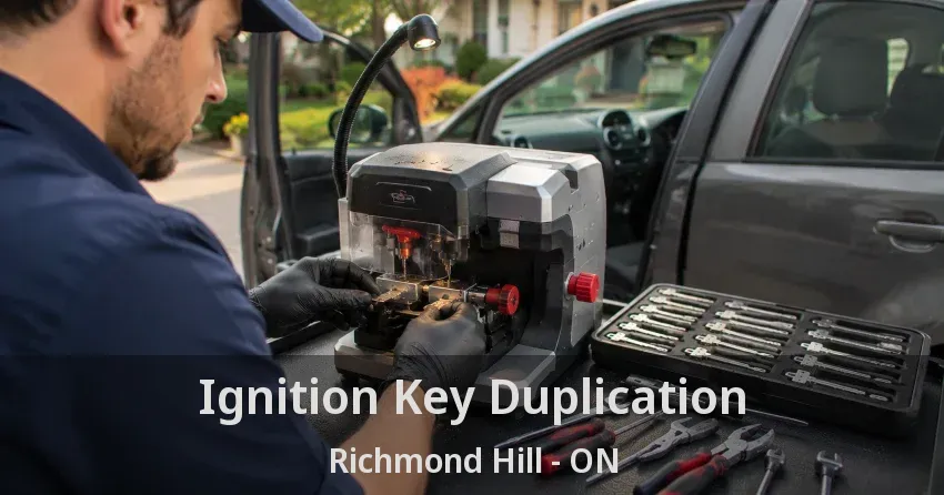 Ignition Key Duplication Richmond Hill - ON