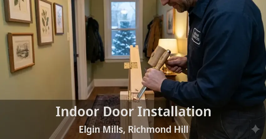 Indoor Door Installation Elgin Mills, Richmond Hill - ON