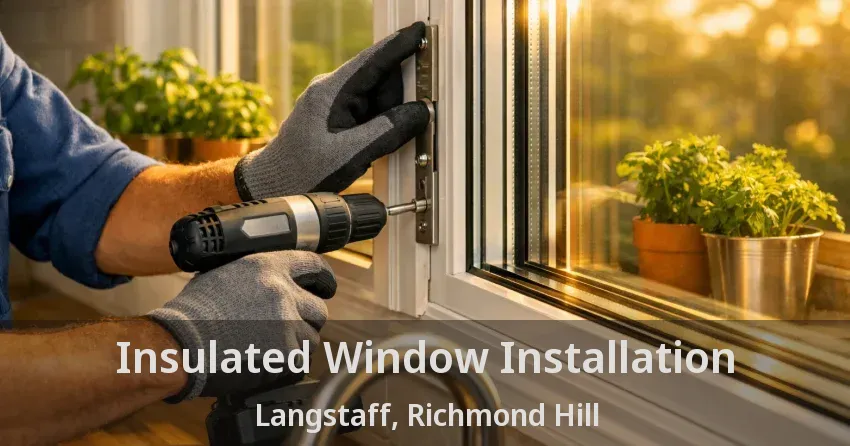 Insulated Window Installation Langstaff, Richmond Hill - ON