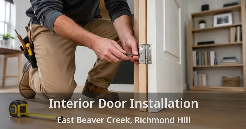 Interior Door Installation East Beaver Creek, Richmond Hill - ON