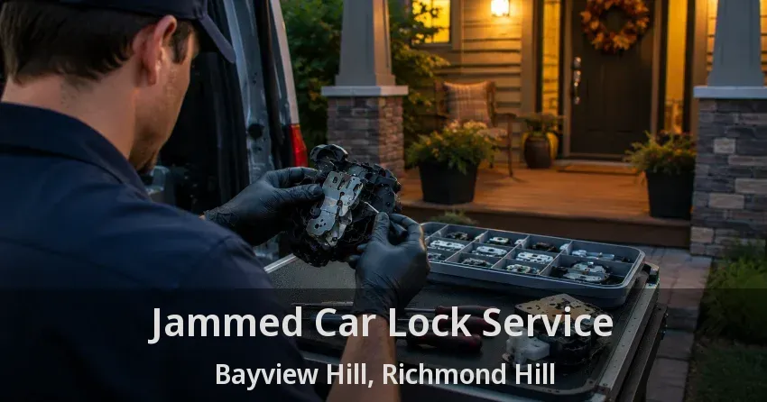 Jammed Car Lock Service Bayview Hill, Richmond Hill - ON