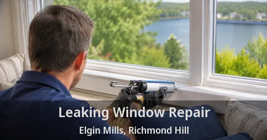 Leaking Window Repair Elgin Mills, Richmond Hill - ON
