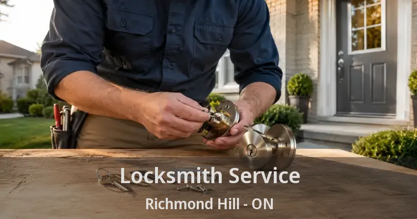 Locksmith Service Richmond Hill - ON