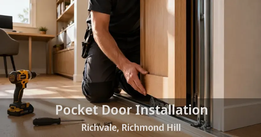 Pocket Door Installation Richvale, Richmond Hill - ON