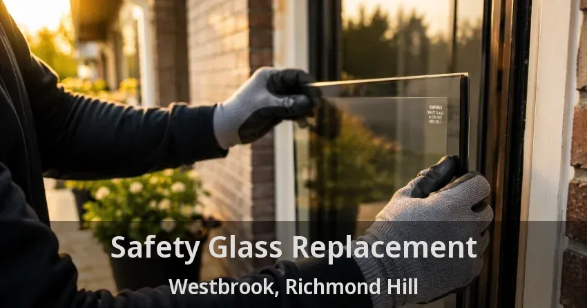 Safety Glass Replacement Westbrook, Richmond Hill - ON