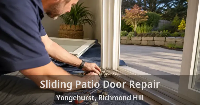 Sliding Patio Door Repair Yongehurst, Richmond Hill - ON