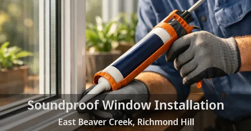 Soundproof Window Installation East Beaver Creek, Richmond Hill - ON