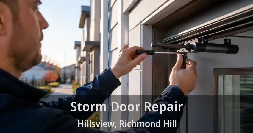 Storm Door Repair Hillsview, Richmond Hill - ON