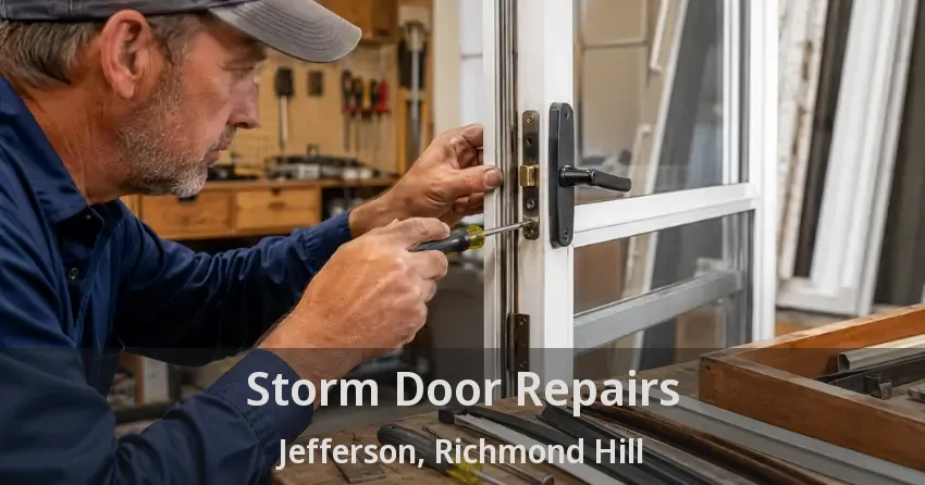 Storm Door Repairs Jefferson, Richmond Hill - ON