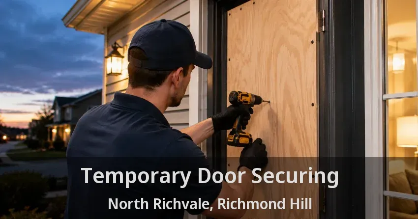 Temporary Door Securing North Richvale, Richmond Hill - ON