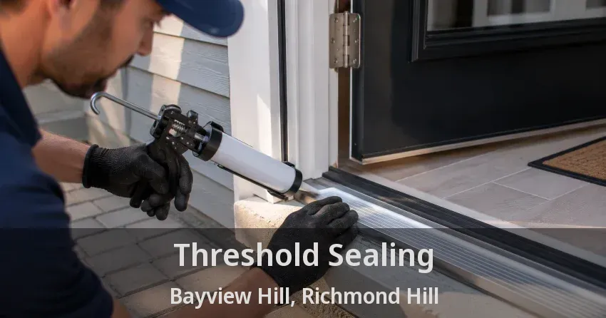 Threshold Sealing Bayview Hill, Richmond Hill - ON