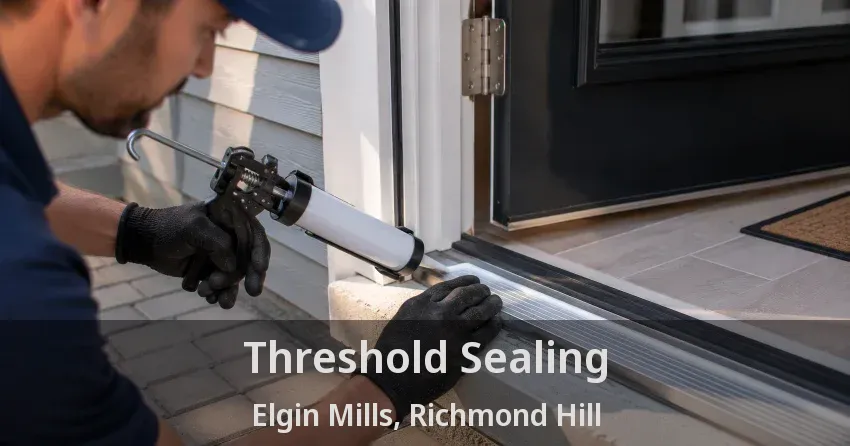 Threshold Sealing Elgin Mills, Richmond Hill - ON
