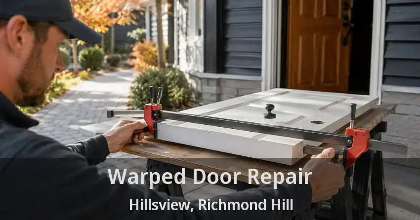Warped Door Repair Hillsview, Richmond Hill - ON