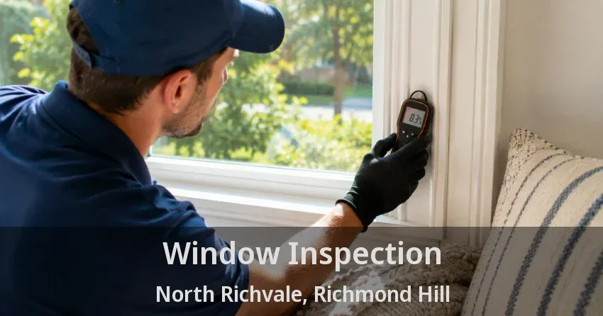 Window Inspection North Richvale, Richmond Hill - ON