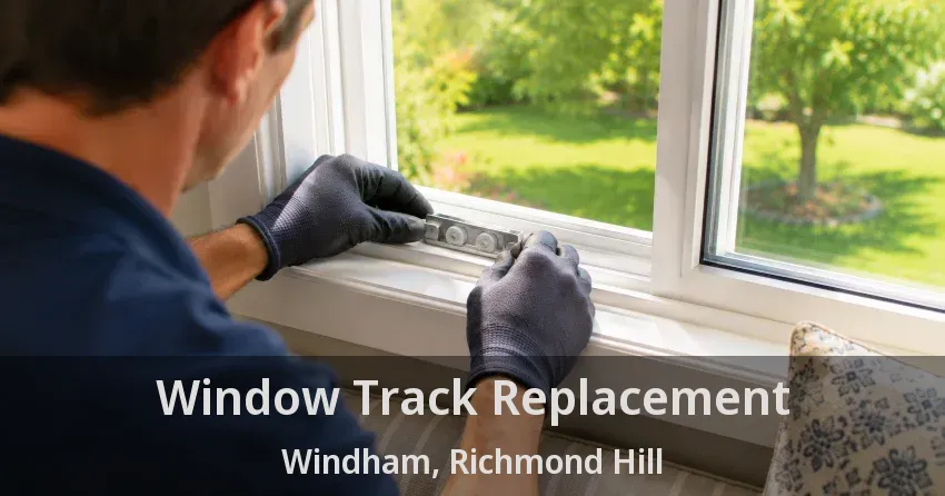 Window Track Replacement Windham, Richmond Hill - ON