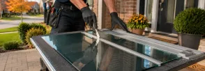 Custom Cut Glass Yongehurst, Richmond Hill