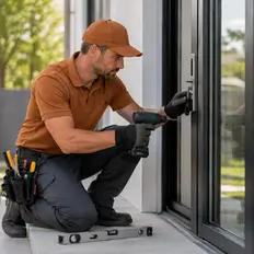 Insulated replacement windows on a finished job